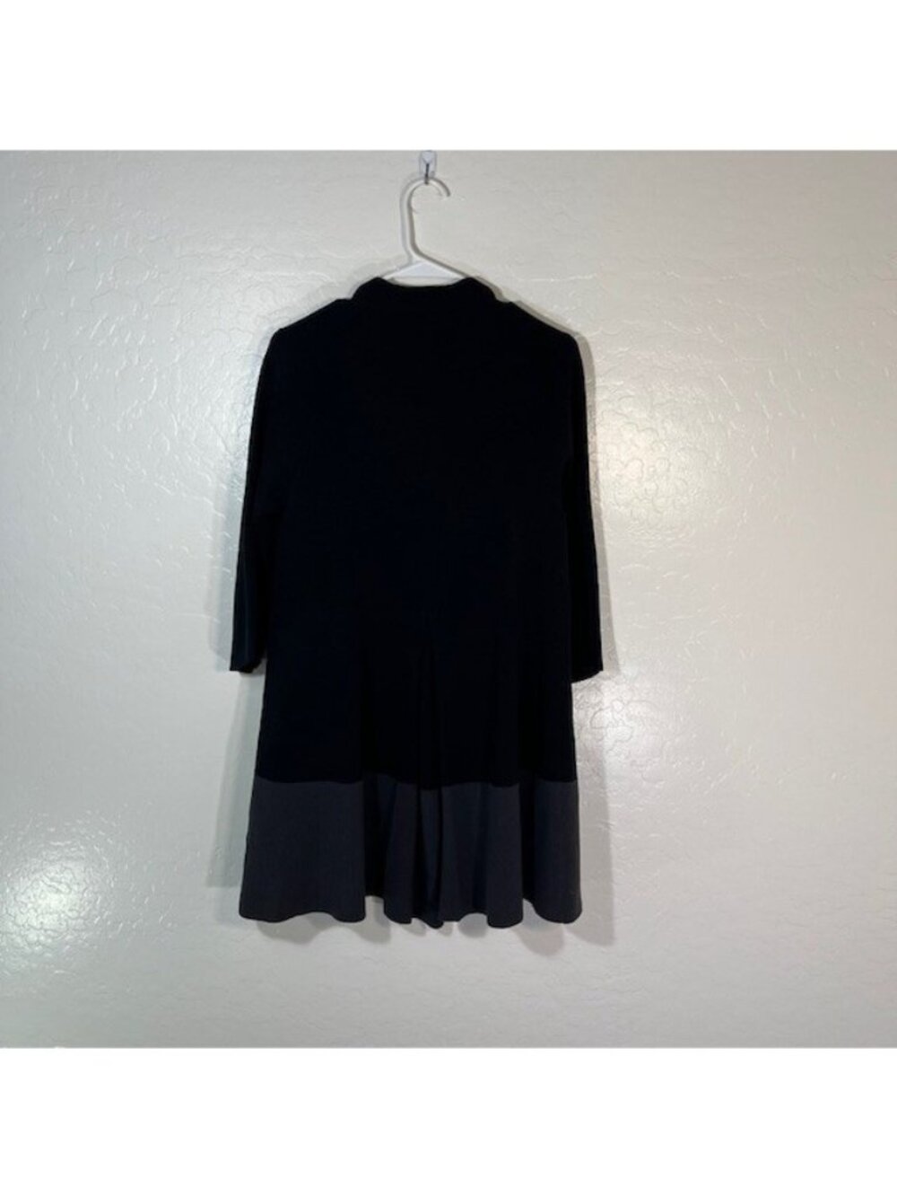 Eillen Fisher Jacket Cardigan Womens Small Silk Knit Open Front Laggenlook Long - Picture 4 of 6